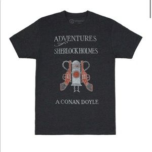 Adventures of Sherlock Holmes Book Cover Tee